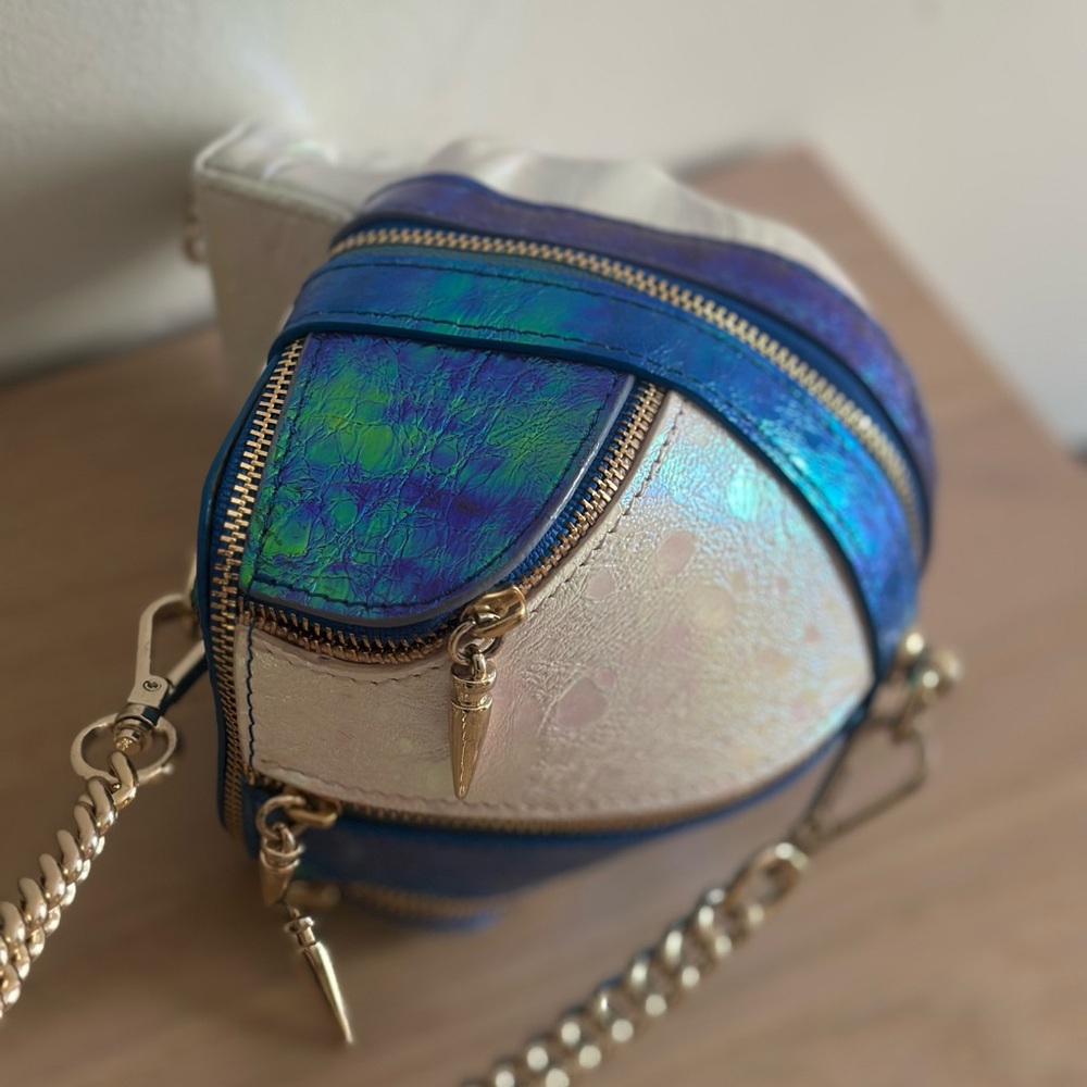 Iridescent Skull Mini Bag - Picture 4 of 12